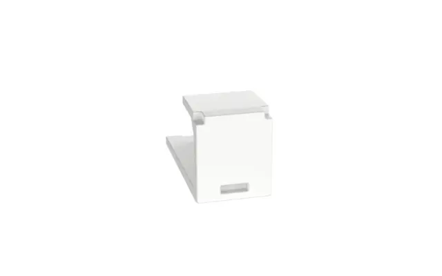 Panduit CMBWH-X Mini  -Com® Blank Module, 1 Port, White 50 total