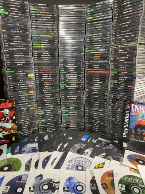 PS1G - PS1 Sony Playstation 1 Games (MAKE A BUNDLE)(PICK YOUR