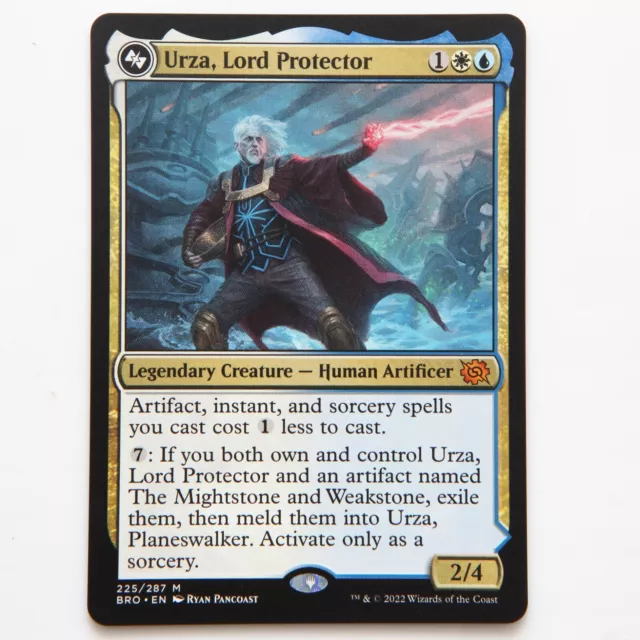 Magic MTG - Urza, Lord Protector / Planeswalker Mythic - The Brothers' War - NM