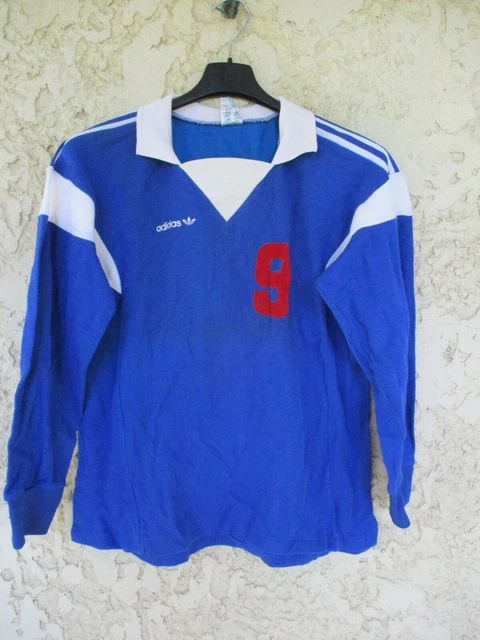 Maillot De Foot Adidas Vintage N°6 – NEUF DE COEUR – Taille XL – Porté En Match En 2001