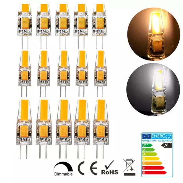G4 LED 3W 5W 10W Warmweiß / Kaltweiß Dimmbar Stiftsockel Birne Leuchtmittel 12V