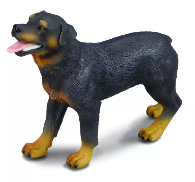 Collecta 88189 Rottweiler 10 cm Hunde und Katzen