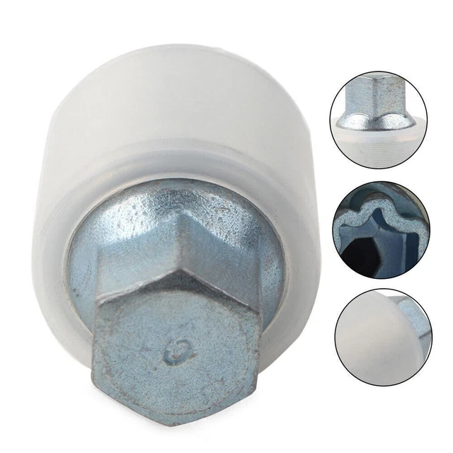 TIRE WHEEL LOCK AntiTheft Screw Lug Nut Bolt Removal Key Socket For