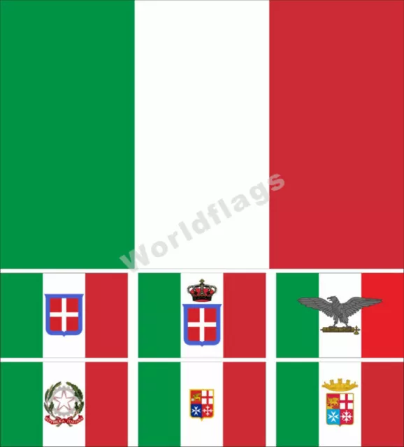 Italy Flag 3X5FT Historical National State Provinces City Army Royal Banner