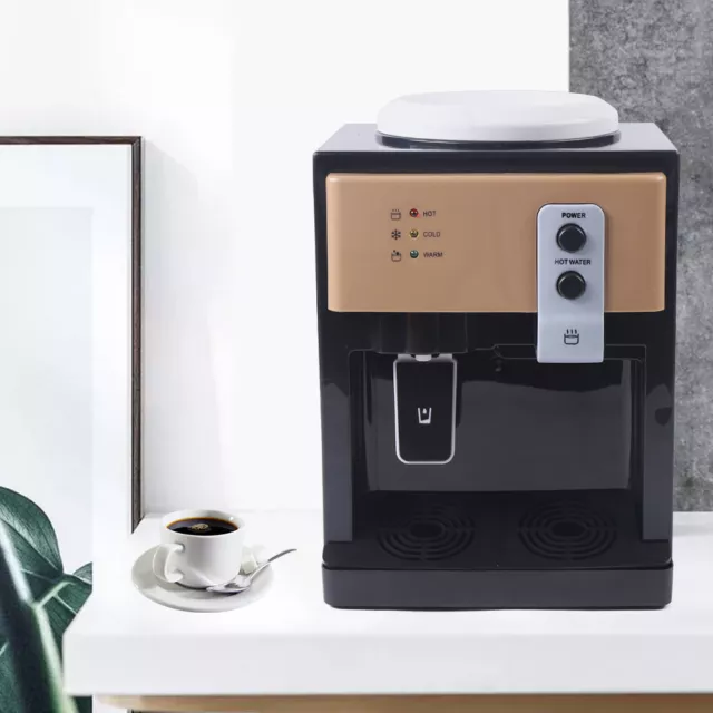 Top Loading Countertop Water Cooler Hot/Ice/Cold Dispenser Drinking Machine 5Gal