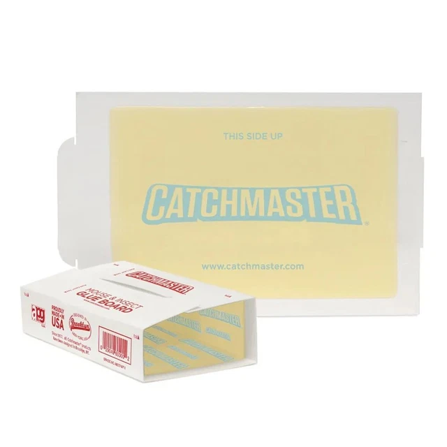 36 Catchmaster Mouse Insect Spider Control Glue Board Trap Non Toxic Attractant