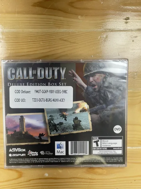 Call of Duty Deluxe Edition PC Factory Sealed 2