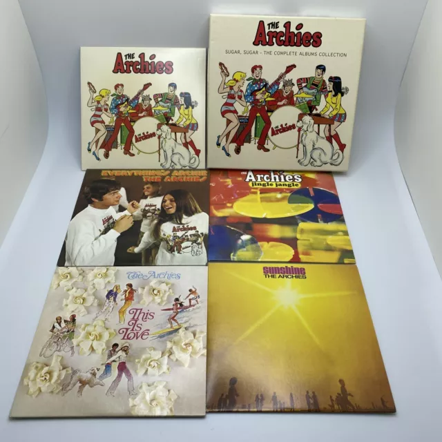 THE ARCHIES - Sugar, Sugar -The Complete Albums Collection - 5 CD