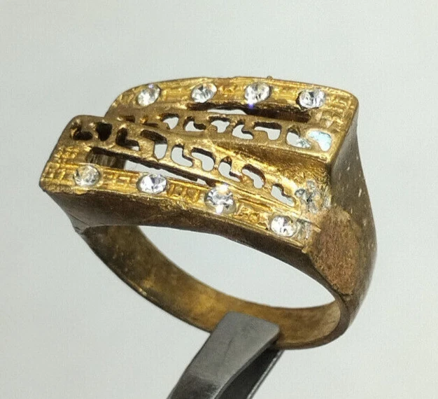 Ancient Bronze Antique  Roman Ring Old Amazing Very Stunning Artifact Rare Type