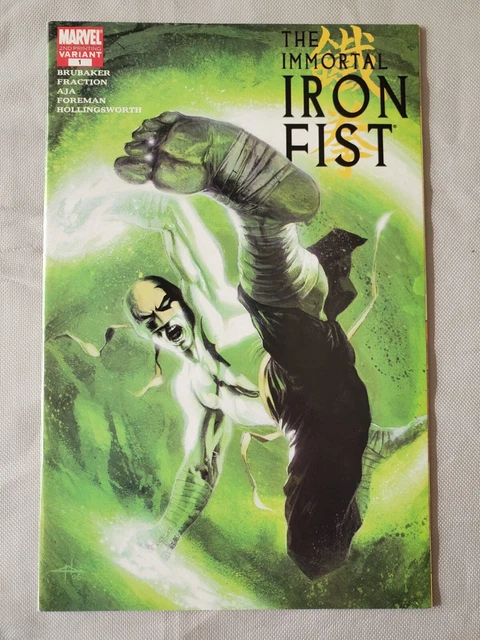 Immortal Iron Fist #1 2nd Print Dell'Otto Variant Marvel 2007
