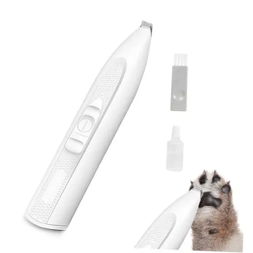 Dog Paw Trimmer, Dog Clippers for Grooming, Cordless Low Noise Small Pet Hair