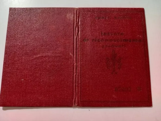 Tessera  Opera Balilla Graduati Con Foto