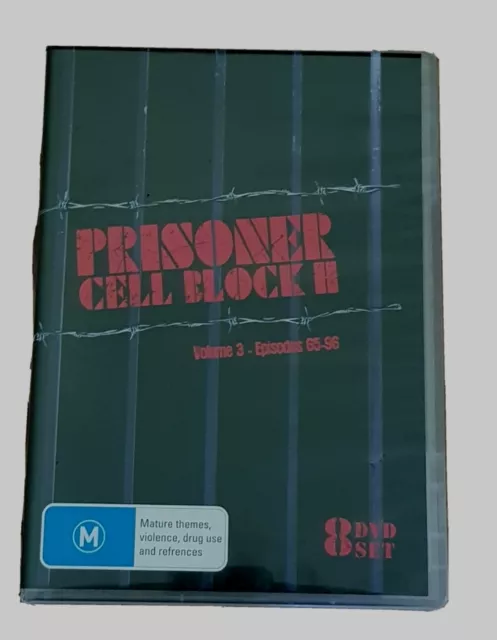 Prisoner Cell Block H Volume 3 Episodes 65-96, Reg 4, 8 Discs, DVD