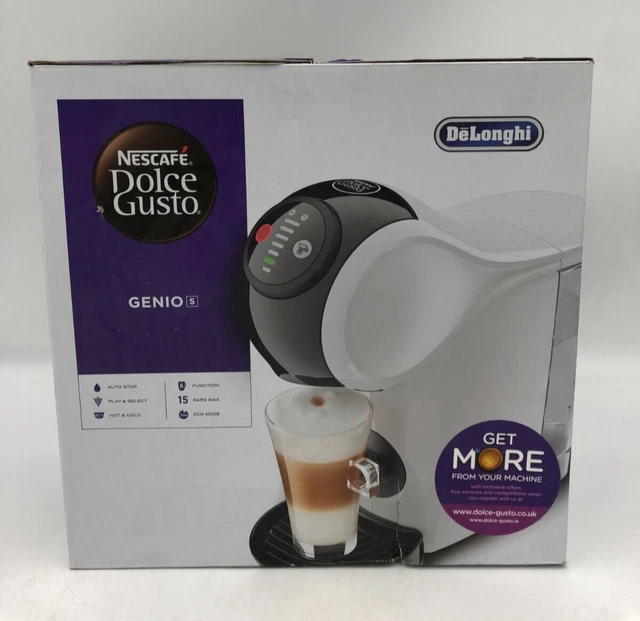 DELONGHI NESCAFE DOLCE Gusto GenioS Pod Coffee Machine, Compact Design