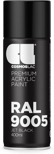 Cosmos LAC Acryl Lack Sprühdose in vielen RAL Farben, 400ml Sprühdose perfekt