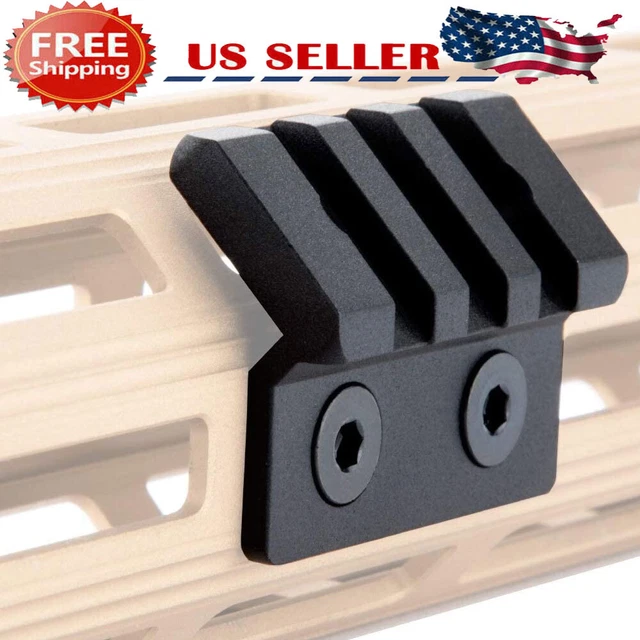 MLOK OFFSET LIGHT Base Mlok Optics Scope Mount Offset Picatinny Rail