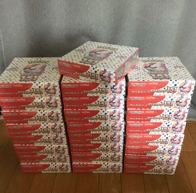 POKEMON CARDS SCARLET & Violet Pokemon Card 151 Booster Box sv2a Sealed
