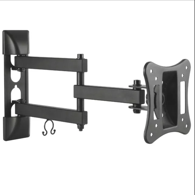 TV Monitor Wandhalterung Halter Schwenkbar Neigbar bis 15kg 13-27" 75x75 100x100