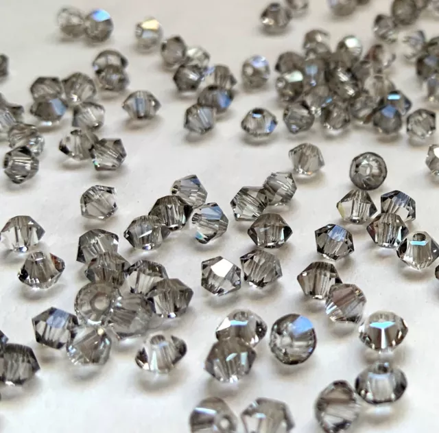 1440 Beads - Genuine Swarovski Crystal Bicone Bead 3mm Crystal Satin -Whole Pack