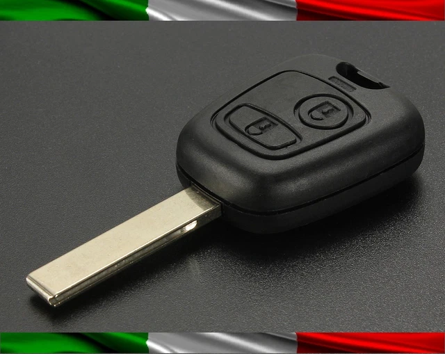 2T Chiave Di Ricambio Telecomando Scocca Per Toyota Aygo 2x PULSANTE Batteria - Foto 2