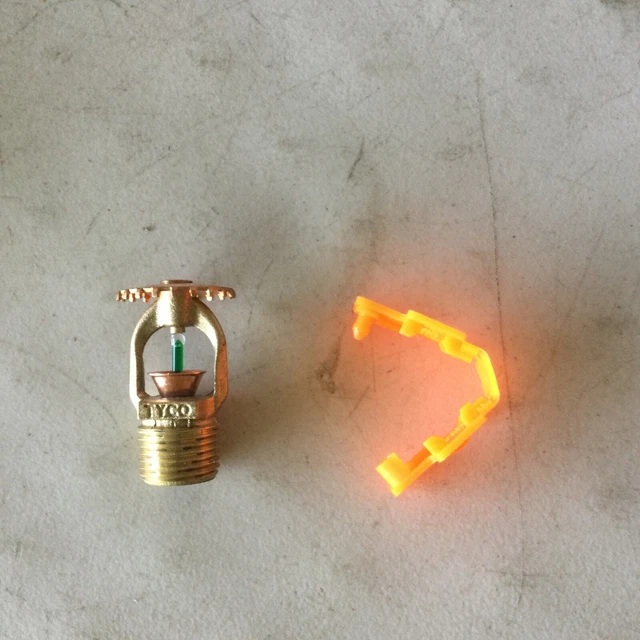 TYCO TY313 200*F Fire Sprinkler Head Quick Response Brass Upright 1/2