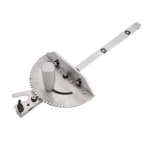 Jauge à Onglets Précision VEVOR - Fente 19x9,5mm Alliage Aluminium Pour Scie Table - Grille 18''