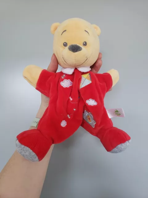 Disney Nicotoy Winnie The Pooh Baby Comforter Soft Toys Kite Red Blankie Simba