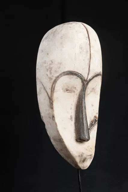 Fang, Ngil, Judicial Mask, Central Gabon, African Tribal Art, Sculpture