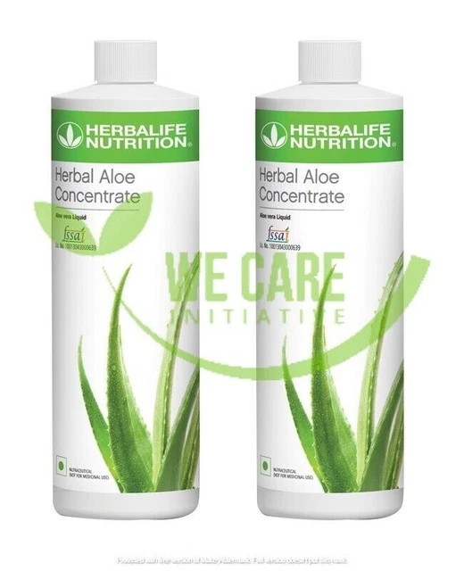 Herbalife : Pack Combo Concentré D'aloès Aux Herbes Et Gel D'aloe Vera...