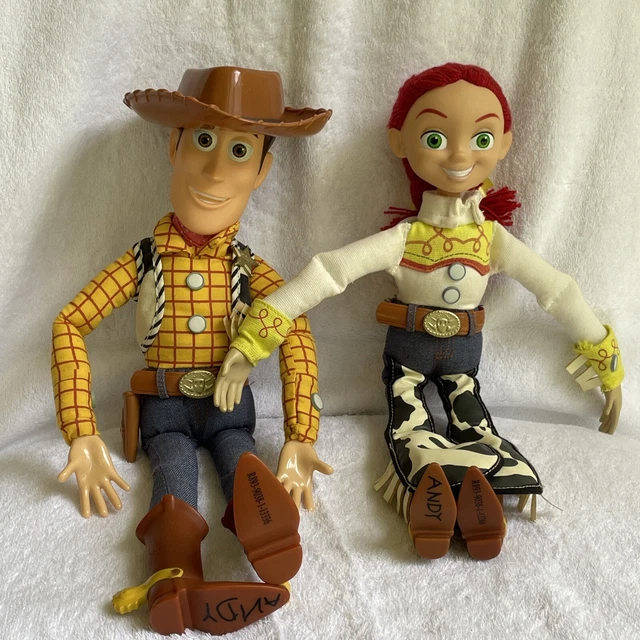 DISNEY STORE PIXAR Toy Story Woody and Jessie PullString Talking Doll