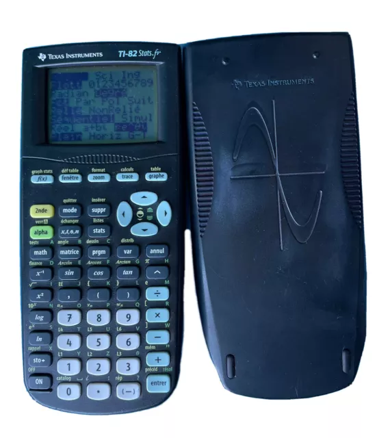 Texas Instruments TI-82 STATS.fr / Calculette Calculatrice + Cache / Graphique