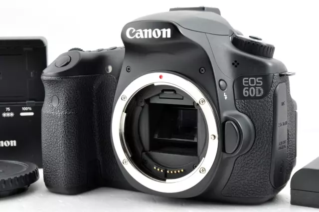 [Nea Mint sc:13916 shot] Canon EOS 60D 18.0MP Digital SLR from Japan #1738