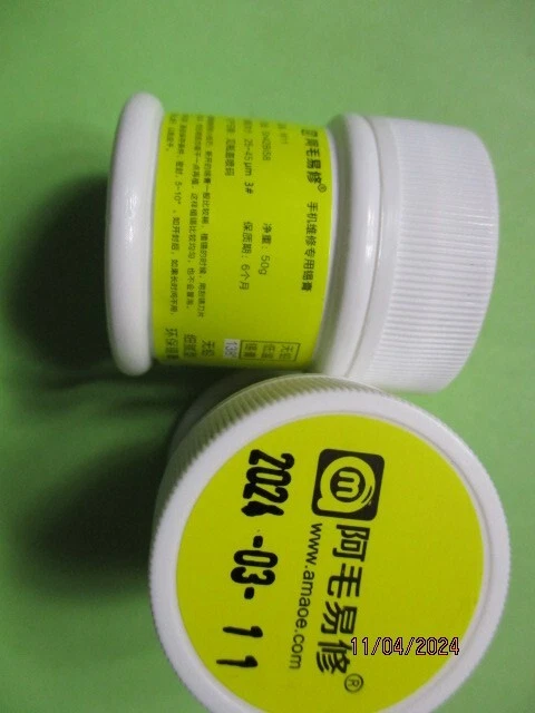 Ej.Life Flux de Soudure 30 G / 1,1 Oz, Pâte à Souder Colophane de Fabrication
