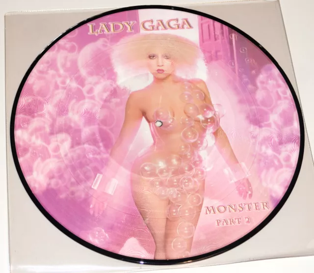 Lady Gaga – Monster (Part 2) - 12" EP Vinyl Record Picture Disc