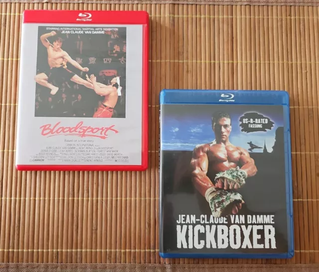 Bloodsport + Kickboxer | Blu-ray | Jean Claude Van Damme | Zustand: Sehr gut