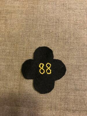 WWI US Army 88th Division  wool felt patch