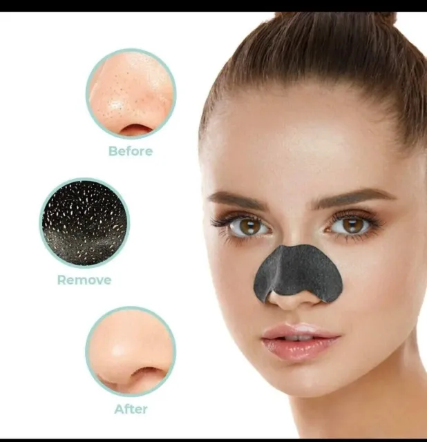 ✅1-20pcs Nose Pore Strips Blackhead Removal Unclog Pores Smooth Deep Cleansing