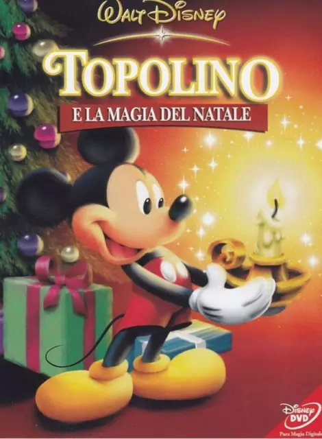 dvd topolino e la magia del natale walt disney animazione cartoni animati nuovo