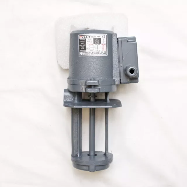 1/6 HP Machinery Coolant Pump, 220V/440V, 3PH, Shaft 5" (130mm), CE, FLAIR