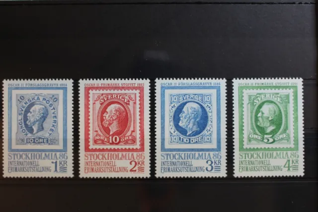 Schweden 1239-1242 postfrisch Briefmakenausstellung #RR422