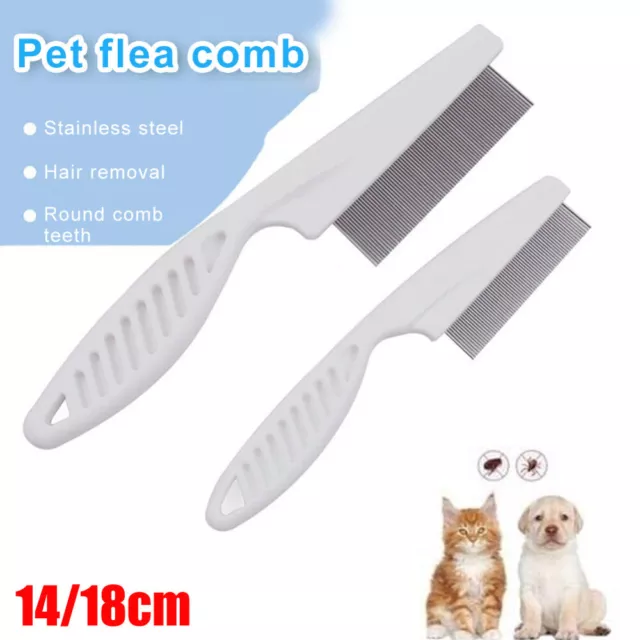 Dog Pet Cat Flea Grooming Comb Brush Undercoat Trimmer Deshedding Hair Dematting