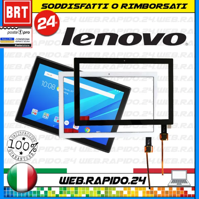 Touch Screen Vetro Per Lenovo Tab 4 X304 Tb-X304L Tb-X304F X304N Digitizer Nero!