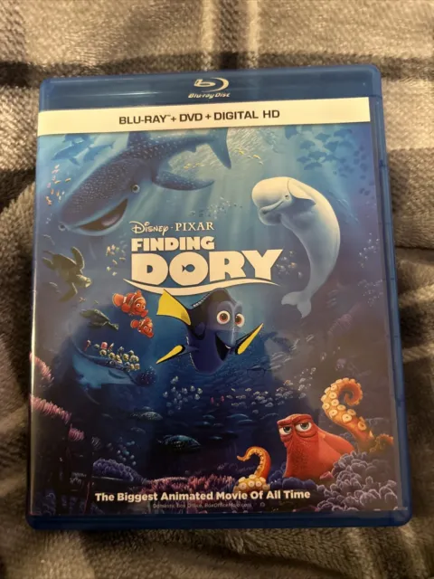 Finding Dory (Blu-ray + DVD, 2016) No Digital