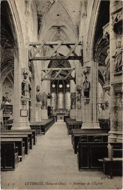 CPA Vetheuil Interieur de l'Eglise FRANCE (1330421)