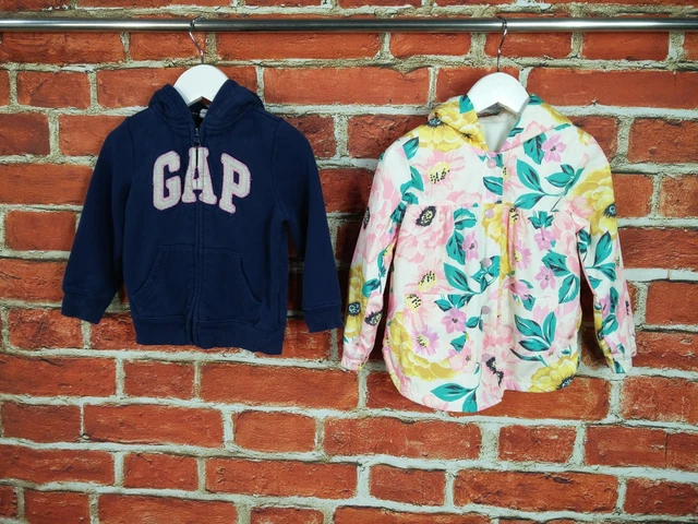 Baby Girl Bundle Age 18-24 Months Gap Nutmeg Sweat Hoodie Mac Jacket Winter 92Cm