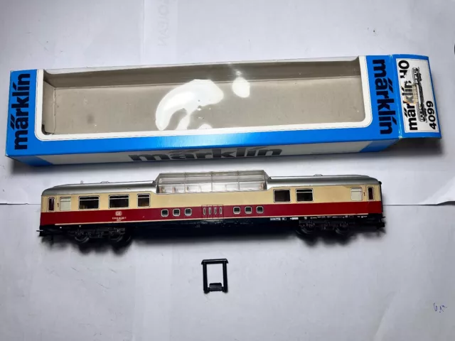 Märklin H0 4099 TEE/IC-Aussichtswagen 1. Klasse ADm der DB in OVP