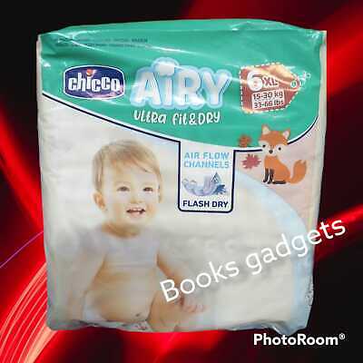 Chicco Chicco Airy Ultra Fit&Dry XL Taglia 6 Pannolini Bimbi 15-30 kg 14 Pezzi msho 