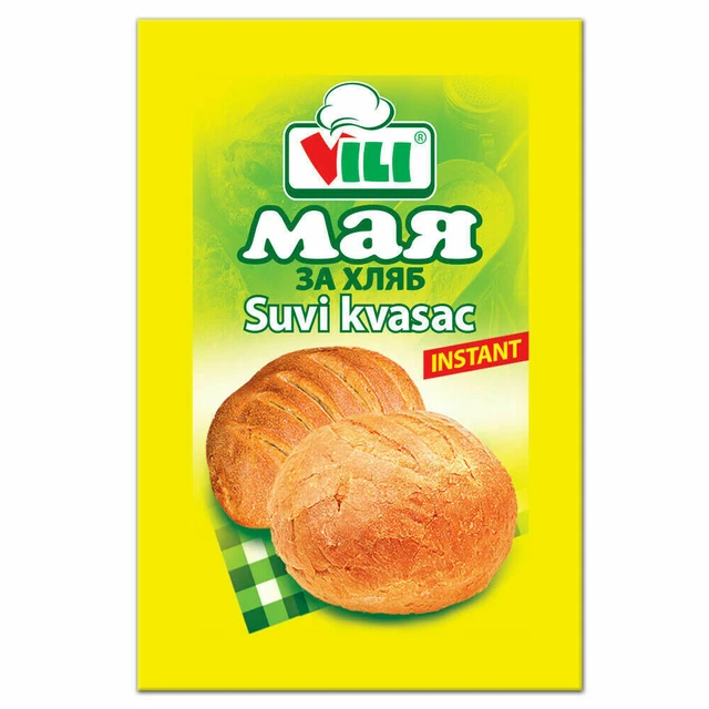 Dried Yeast 8 x 7g Sachets the Best for Bread & Baking Fast Acting by Vili