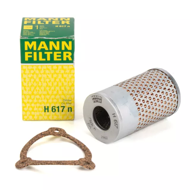 MANN H617n Ölfilter Hydraulikfilter Arbeitshydraulik Filter für FIAT DEUTZ