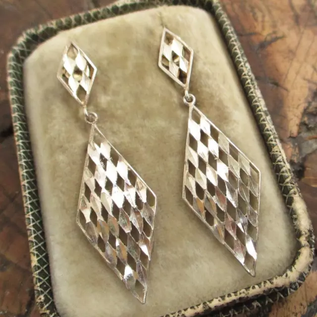 Lovely Vintage Sterling Silver Earrings